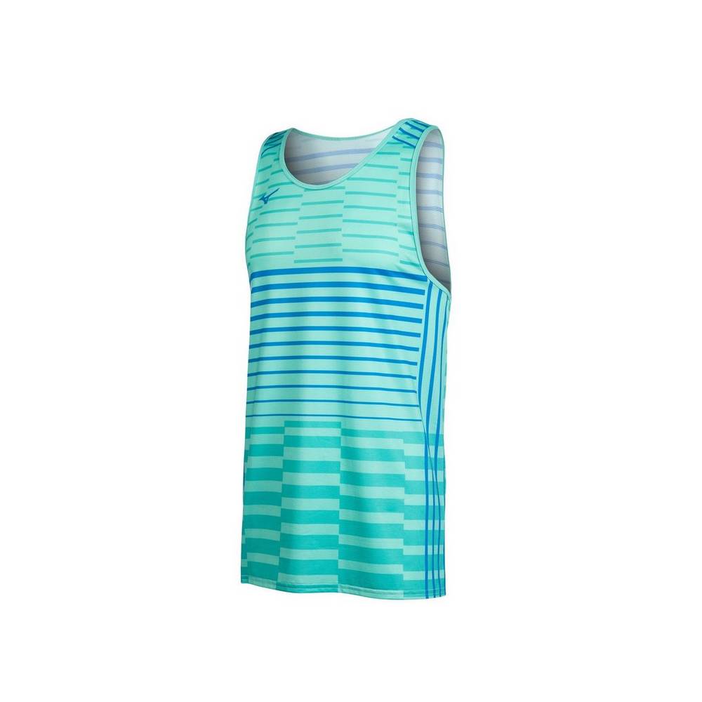 Mizuno Men's Team Tank Top Turquoise (530095-ZTH)